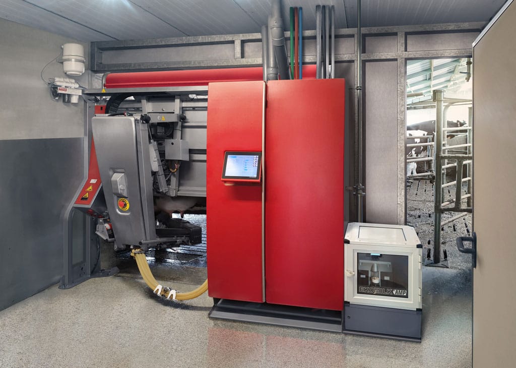 Ekomilk-AMP system (robotic version)