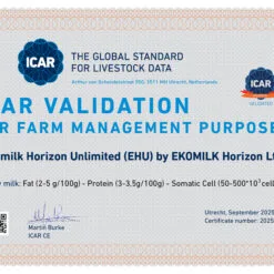 icar certificate ekomilkhorizonunlimited